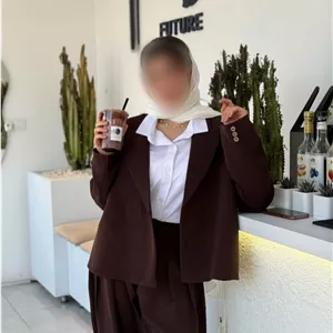 کت تک مازراتی لش استایل موکا/کت مازراتی زنانه و دخترانه مازراتی/بهاره عیدانه