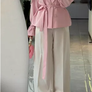 کت باربی تک عروسکی صورتی پودری /کت عروسکی زنانه و دخترانه مازراتی/بهاره عیدانه