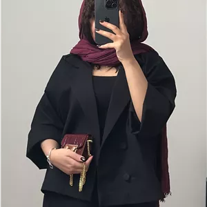 کت تک زنانه و دخترانه مازراتی مشکی بهاره/عیدانه ترند نوروز امسال