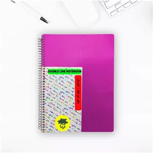 دفتر زبان سیمی 50 برگ تیما