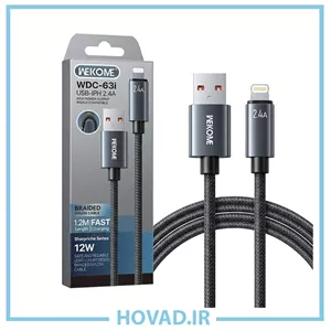 کابل شارژ لایتنینگ WEKOME (وکوم) مدل WDC-63i