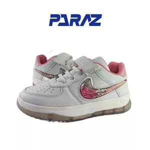 کفش ونس بچگانه/ برند نایکی/ مدل دراگون nike/ سفید صورتی