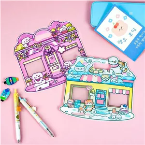 زیپ کیپ پلاستیکی طرح CUTE SHOP