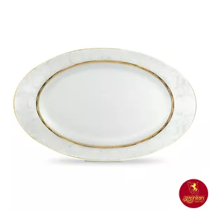 دیس چینی زرین ایتالیا اف هدیه طلایی درجه عالی سایز 42