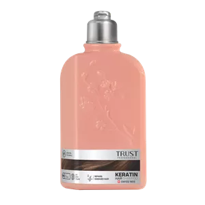 شامپو سر کراتین تراست trust نرم کننده مو