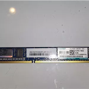 رم کامپیوتر RAM 4GB 1600 KINGMAX flgf65f (کارکرده)