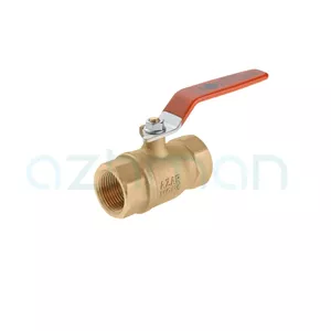شیر گازی سنگین کد 101 azar سایز 1 اینچ آذر
