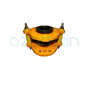 لرزه گیر لاستیکی مارک زرد فلنجدار مهار 10 بار فشار CLASS 150 سایز 2 اینچ ارتعاشات صنعتی ایران