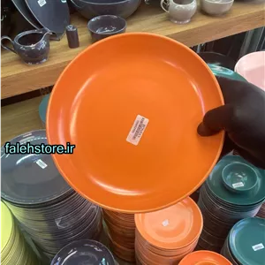 بشقاب گود خورشت خوری نارنجی استون ور بن سای 6 عددی
