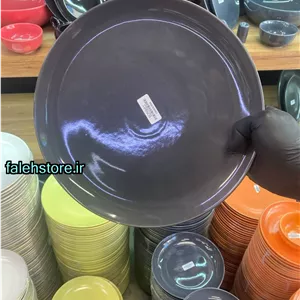بشقاب پلوخوری طوسی براق استون ور بن سای 6 عددی