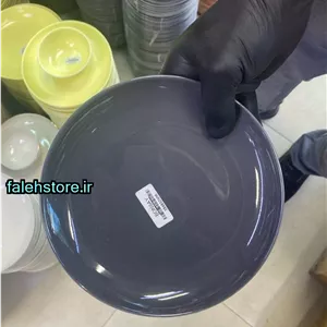 بشقاب پیش دستی طوسی براق استون ور بن سای 6 عددی