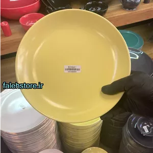 بشقاب گود خورشت خوری زرد استون ور بن سای 6 عددی