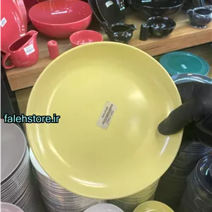بشقاب پیش دستی زرد استون ور بن سای 6 عددی