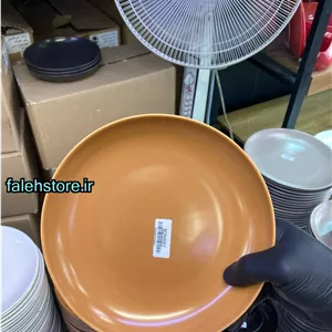 بشقاب خورشت خوری قهوه ای مات استون ور بن سای 6 عددی