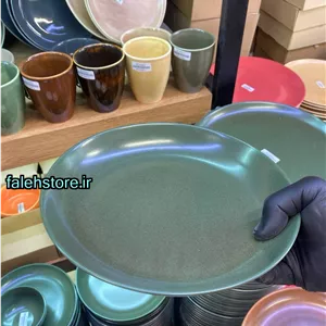 بشقاب خورشت خوری یشمی گرانیتی استون ور بن سای 6 عددی
