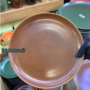 بشقاب پلوخوری قهوه ای گرانیتی استون ور بن سای 6 عددی