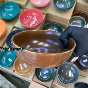 کاسه آبگوشت قهوه ای گرانیتی استون ور بن سای 6 عددی