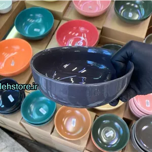 کاسه آبگوشت طوسی تیره براق استون ور بن سای 6 عددی