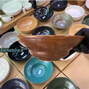 کاسه سالاد سزار قهوه ای گرانیتی استون ور بن سای 1 عددی