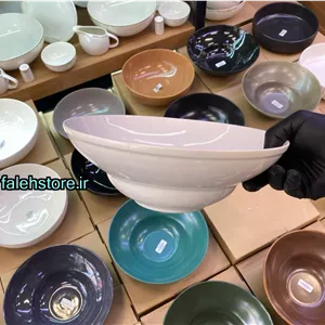 کاسه سالاد سزار سفید استون ور بن سای 1 عددی