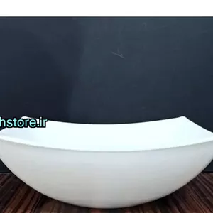 کاسه سالاد لومینارک فرانسه کوادراتو سفید اصل 1 عددی