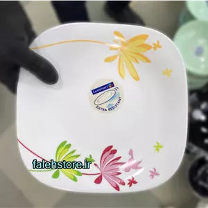 پیش دستی لومینارک فرانسه طرح کریزی فلاور 6 عددی