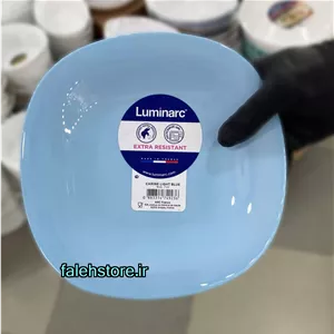 پیش دستی لومینارک فرانسه طرح کارین آبی 6 عددی