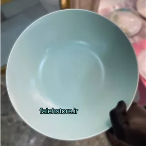 کاسه سالاد گود سرامیکی استون ور سبز ملایم مات رومز 1 عددی
