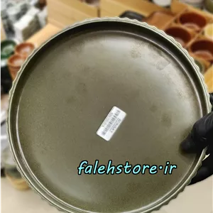 بشقاب پیش دستی سرامیکی استون ور زیتونی گرانیتی شیاردار بن سای 6 عددی