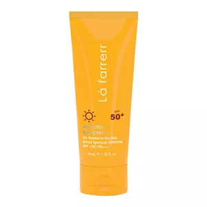 کرم ضد آفتاب SPF50 پوست خشک و معمولی لافارر ضد لک بی رنگ 40 میلی گرم