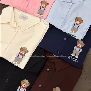 شومیز polo RALPH با گلدوزی برجسته 6573