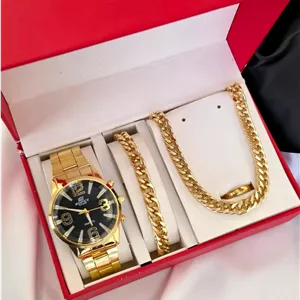 ست سرویس و ساعت مردانه EDIFICE کد 88750