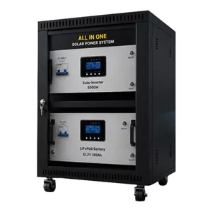 پاور استیشن 5کیلووات (All in one) با باتری LFP و اینورتر 5000