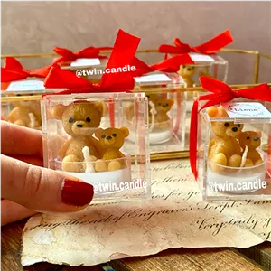 گیفت شمع تدی کرم