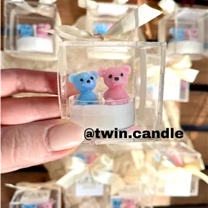 گیفت شمع تدی baby shower