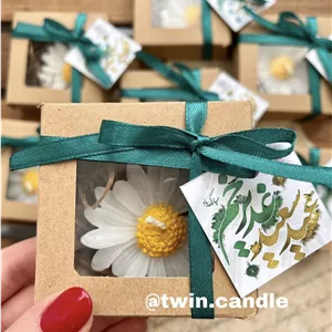 گیفت عید غدیر شمع گل بابونه
