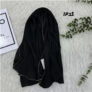 شال وارداتی طرح موج دور زنجیری کد 1813
