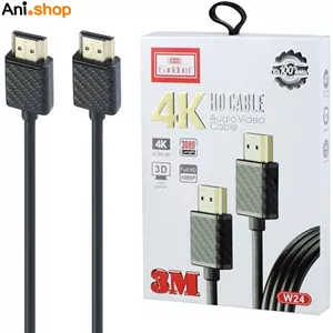 کابل HDMI CABLE 4K EARLDOM -W24 -2M