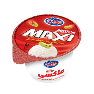 بستنی لیوانی وانیلی ماکسی میهن 80 گرمی