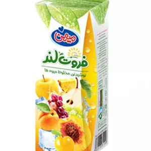 آبمیوه مخلوط میوه های فروت لند ۲۰۰سی سی