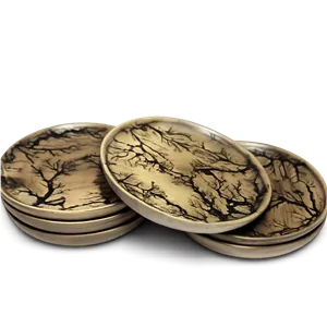 پیش دستی چوبی دست ساز قطر 18 (خرید سرو پذیرایی / مقرون به صرفه)