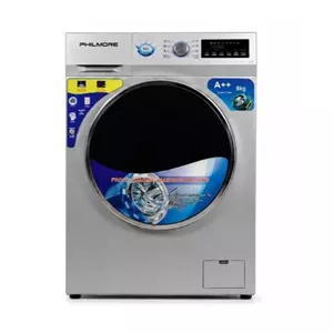 ماشین لباسشویی 8 کیلوگرم اتوماتیک فیلمور مدل Philmore PH/-1480 رنگ سفید/ فروش ویژه/ تخفیف ویژه.