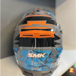 کلاه کراسی SMK مدل Allterra-S01 | استاندارد DOT و ECE، نقاب مگنتی قابل تنظیم