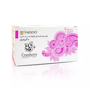 چای کرن بری کیسه ای  چای سیاه گرانوله ،بسته بندی‌ 25 عددی