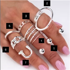 ست انگشتر LZ jewelry 
