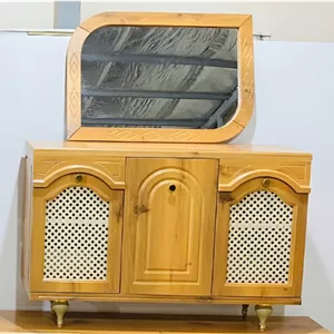 آینه و کنسول مدل بامبو
