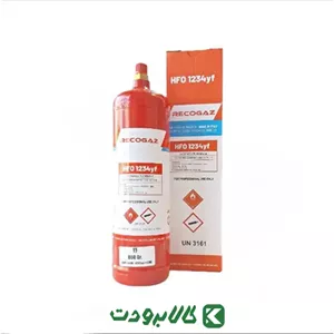 گاز کولر خودرو R1234yf رکو گاز 800 گرمی