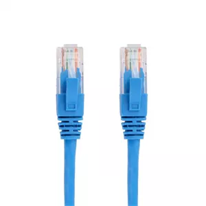 کابل شبکه DETEX CAT5 طول 25 متر - آبی