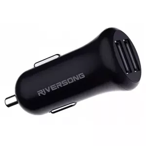 شارژر فندکی RIVERSONG فست شارژ مدل Safari P5 - مشکی