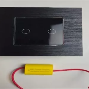 86AL 2 gang WIFItouch Switch Black Tuya Smart Life
